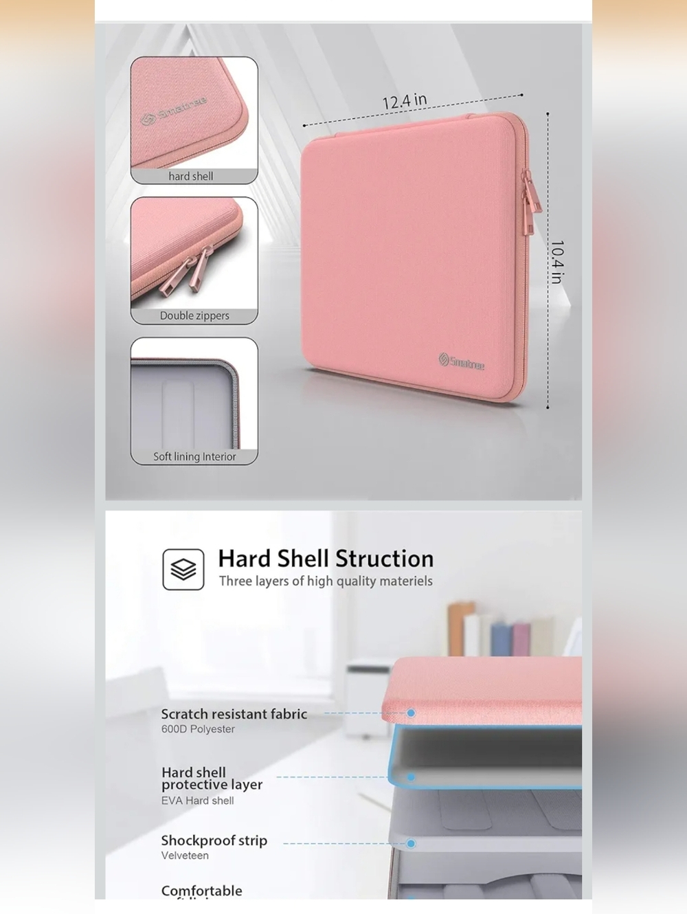 Smatree Hard Case for 13inch With Mouse